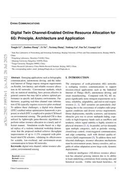 Digital Twin Channel-Enabled Online Resource Allocation for 6G: Principle, Architecture and Application