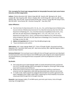 Leveraging Fine-Tuned Large Language Models for Interpretable Pancreatic Cystic Lesion Feature Extraction and Risk Categorization