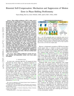 Robust Phase-Shifting Profilometry for Arbitrary Motion