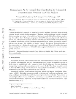 SlumpGuard: An AI-Powered Real-Time System for Automated Concrete Slump Prediction via Video Analysis