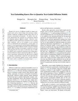 Text Embedding Knows How to Quantize Text-Guided Diffusion Models