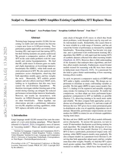 Scalpel vs. Hammer: GRPO Amplifies Existing Capabilities, SFT Replaces Them