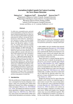 Journalism-Guided Agentic In-Context Learning for News Stance Detection