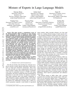 Mixture of Experts in Large Language Models