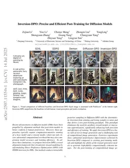 Inversion-DPO: Precise and Efficient Post-Training for Diffusion Models