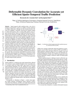 Deformable Dynamic Convolution for Accurate yet Efficient Spatio-Temporal Traffic Prediction