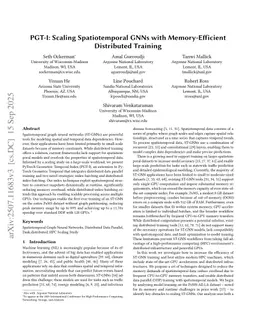 PGT-I: Scaling Spatiotemporal GNNs with Memory-Efficient Distributed Training