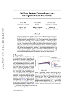 OrdShap: Feature Position Importance for Sequential Black-Box Models