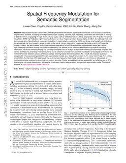 Spatial Frequency Modulation for Semantic Segmentation