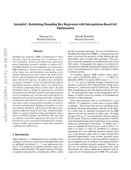 InterpIoU: Rethinking Bounding Box Regression with Interpolation-Based IoU Optimization