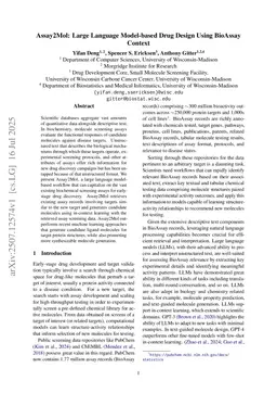Assay2Mol: large language model-based drug design using BioAssay context