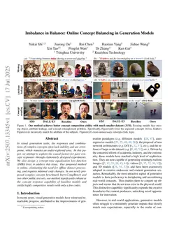 Imbalance in Balance: Online Concept Balancing in Generation Models