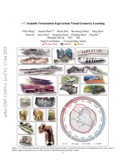 $π^3$: Permutation-Equivariant Visual Geometry Learning