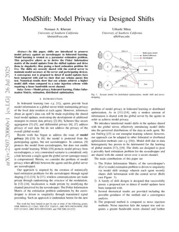 ModShift: Model Privacy via Designed Shifts