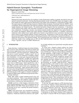 Hybrid-Domain Synergistic Transformer for Hyperspectral Image Denoising