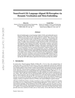 NeuroVoxel-LM: Language-Aligned 3D Perception via Dynamic Voxelization and Meta-Embedding