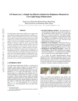 GT-Mean Loss: A Simple Yet Effective Solution for Brightness Mismatch in Low-Light Image Enhancement