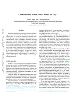 Can Foundation Models Predict Fitness for Duty?