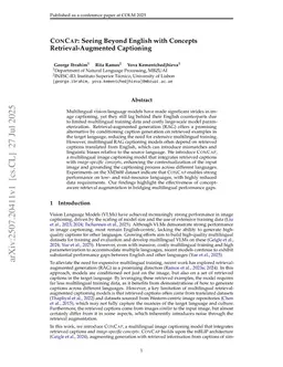 CONCAP: Seeing Beyond English with Concepts Retrieval-Augmented Captioning