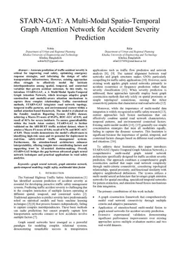 STARN-GAT: A Multi-Modal Spatio-Temporal Graph Attention Network for Accident Severity Prediction