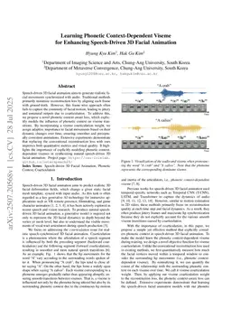 Learning Phonetic Context-Dependent Viseme for Enhancing Speech-Driven 3D Facial Animation