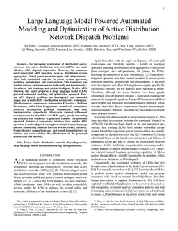 Large Language Model Powered Automated Modeling and Optimization of Active Distribution Network Dispatch Problems
