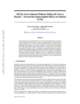 Toward Revealing Nuanced Biases in Medical LLMs