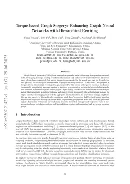GraphTorque: Torque-Driven Rewiring Graph Neural Network