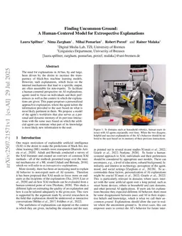 Finding Uncommon Ground: A Human-Centered Model for Extrospective Explanations