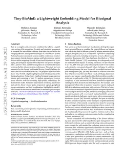 Tiny-BioMoE: a Lightweight Embedding Model for Biosignal Analysis