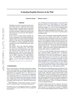 Evaluating Deepfake Detectors in the Wild