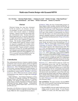 Multi-state Protein Design with DynamicMPNN