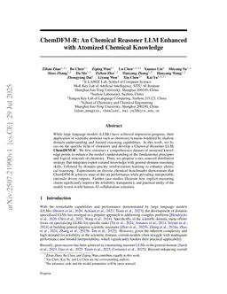 ChemDFM-R: A Chemical Reasoning LLM Enhanced with Atomized Chemical Knowledge