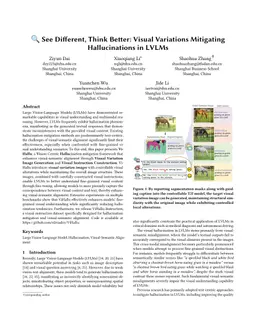 See Different, Think Better: Visual Variations Mitigating Hallucinations in LVLMs