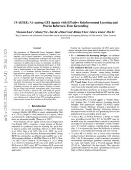 UI-AGILE: Advancing GUI Agents with Effective Reinforcement Learning and Precise Inference-Time Grounding