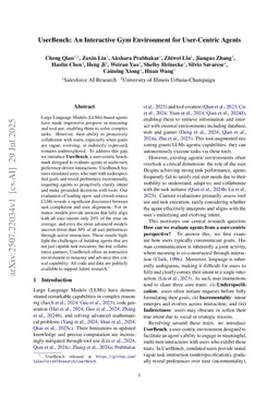 UserBench: An Interactive Gym Environment for User-Centric Agents