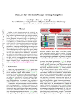 MetaLab: Few-Shot Game Changer for Image Recognition