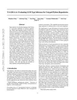 TypyBench: Evaluating LLM Type Inference for Untyped Python Repositories