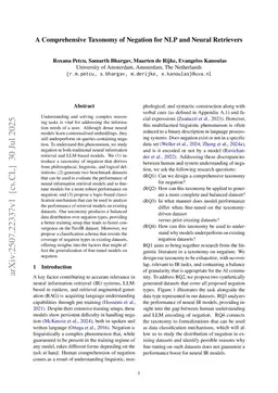 A Comprehensive Taxonomy of Negation for NLP and Neural Retrievers