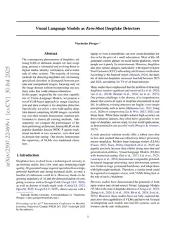 Visual Language Models as Zero-Shot Deepfake Detectors