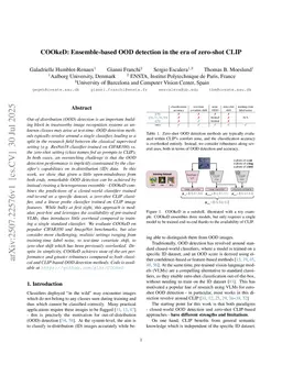 COOkeD: Ensemble-based OOD detection in the era of zero-shot CLIP