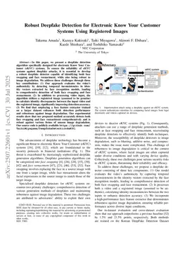 Robust Deepfake Detection for Electronic Know Your Customer Systems Using Registered Images