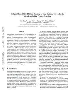 Tricks and Plug-ins for Gradient Boosting in Image Classification