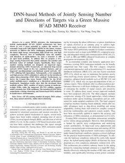 DNN-based Methods of Jointly Sensing Number and Directions of Targets via a Green Massive H2AD MIMO Receiver