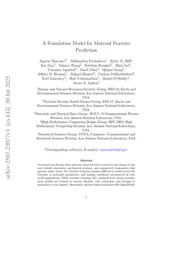 A Foundation Model for Material Fracture Prediction