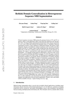 Rethink Domain Generalization in Heterogeneous Sequence MRI Segmentation