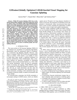 GSFusion:Globally Optimized LiDAR-Inertial-Visual Mapping for Gaussian Splatting