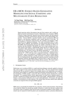 EB-gMCR: Energy-Based Generative Modeling for Signal Unmixing and Multivariate Curve Resolution