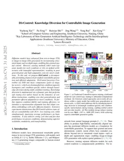 DivControl: Knowledge Diversion for Controllable Image Generation