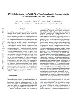 I2V-GS: Infrastructure-to-Vehicle View Transformation with Gaussian Splatting for Autonomous Driving Data Generation